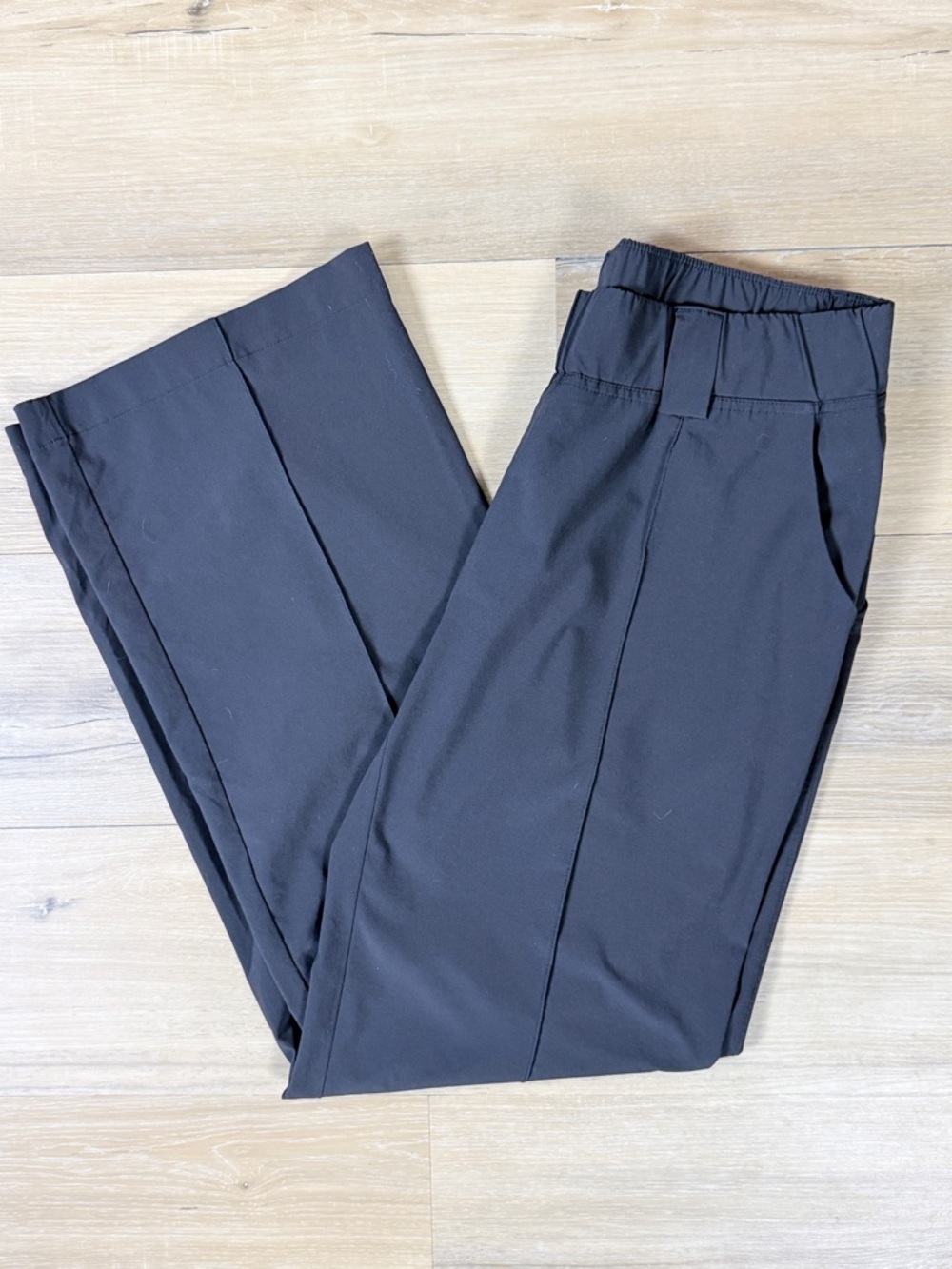 Athleta Black Straight Leg Casual Pant | Size 14 - Picture 2 of 6